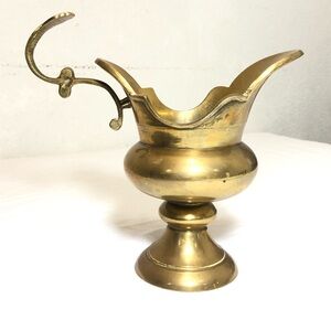 Vintage Brass Pitcher